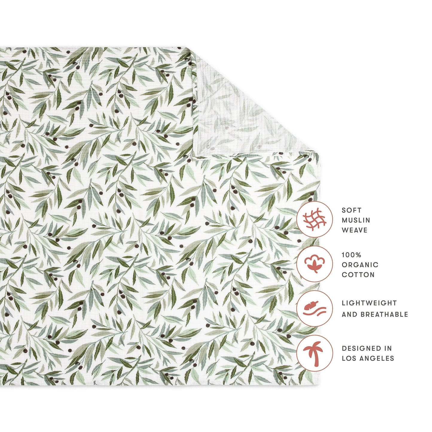 Swaddle Certified Organic Muslin Cotton