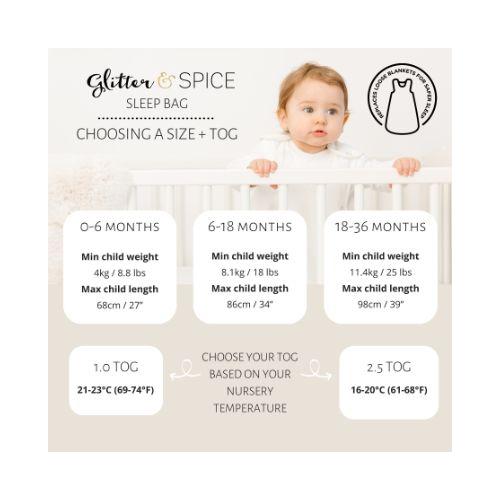 Sleep Bag 2.5 Tog Woodland Dreams